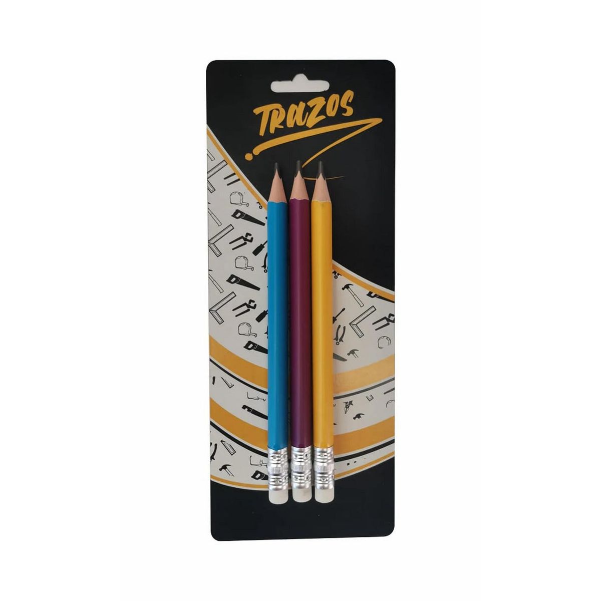 Trazos - Lápices Jumbo 3 Piezas