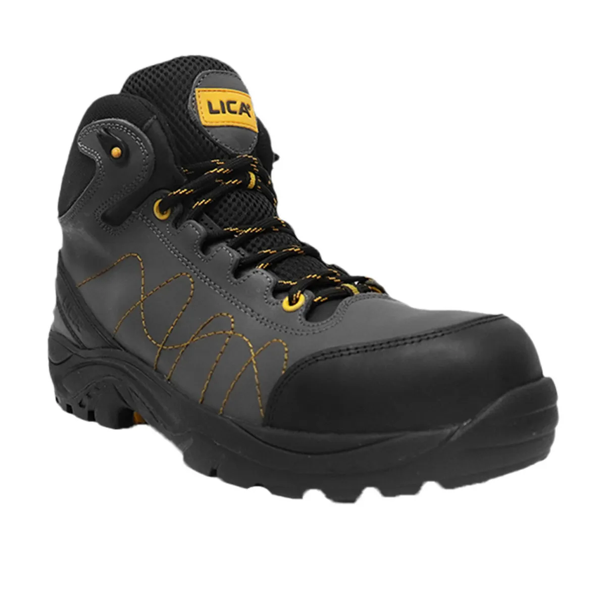 Bota Lica Borcegui Gris Corte Sintetico Gamusa, marca Lica - Foto Principal