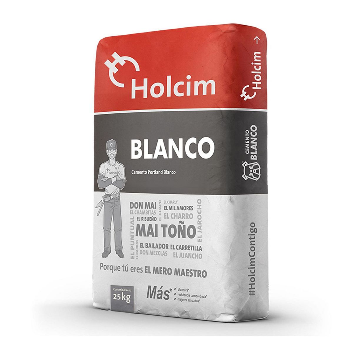 Holcim Apasco - Cemento Blanco Holcim 25 kg