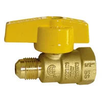 Llave Recta Gas 1/2Nptx3/8F