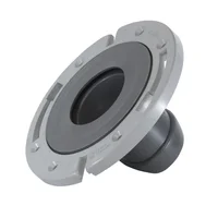 Brida flexible corta pvc 3"