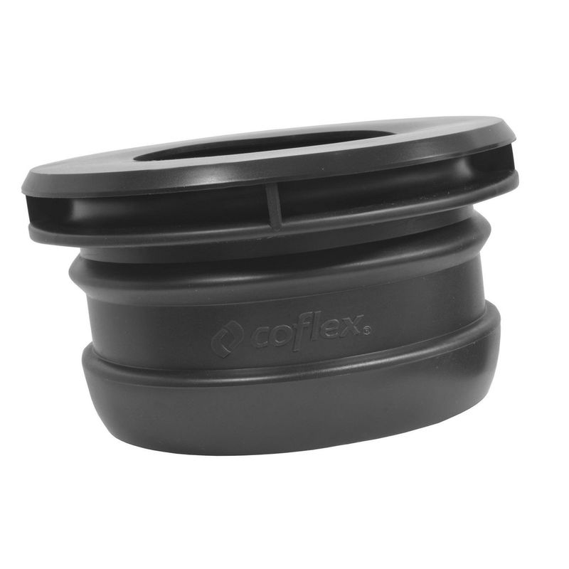 Plomer - Cuello flexible pvc 4"