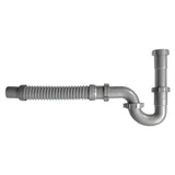 Trampa Flexible para Lavabo Bajo Cubierta