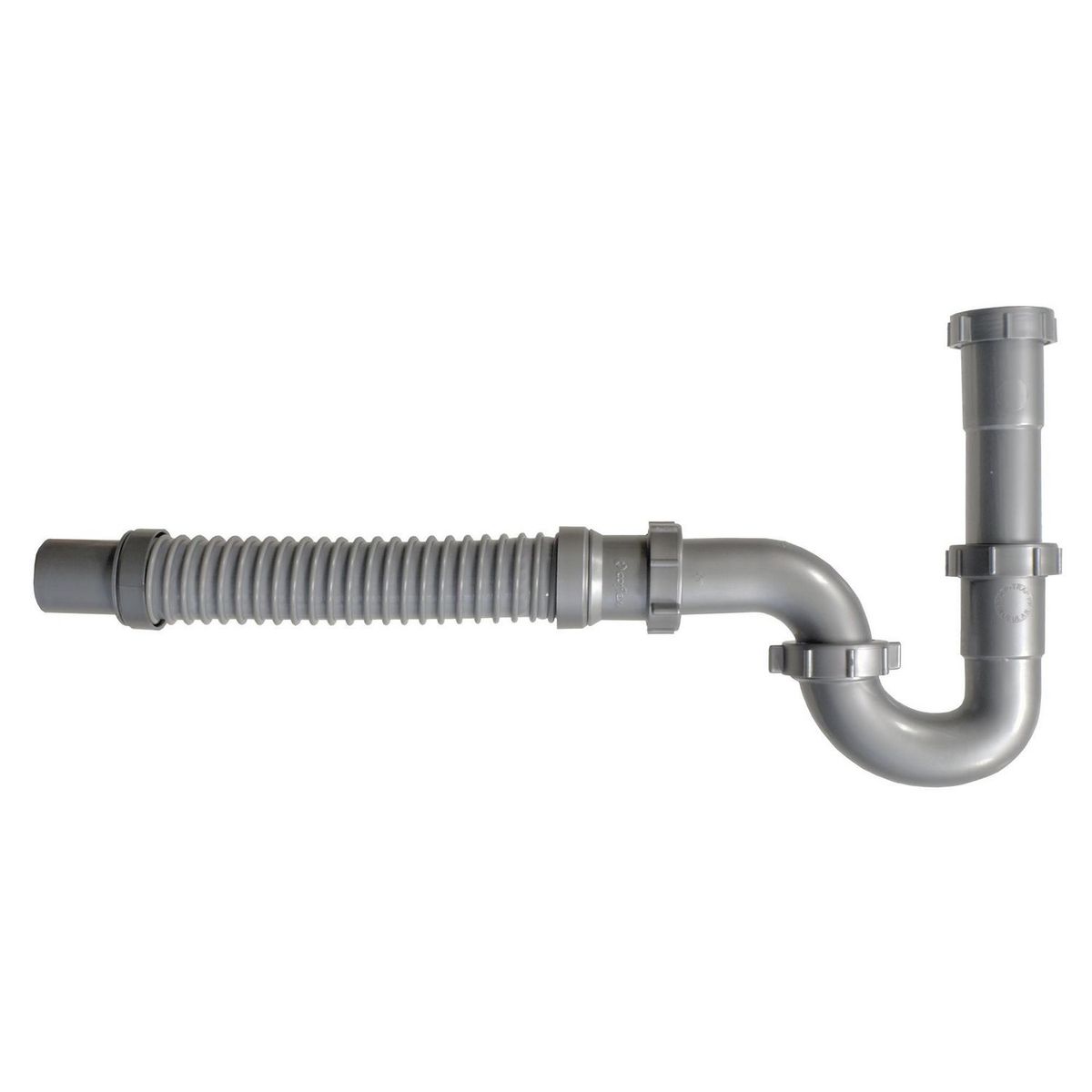 Plomer - Trampa Flexible para Lavabo Bajo Cubierta