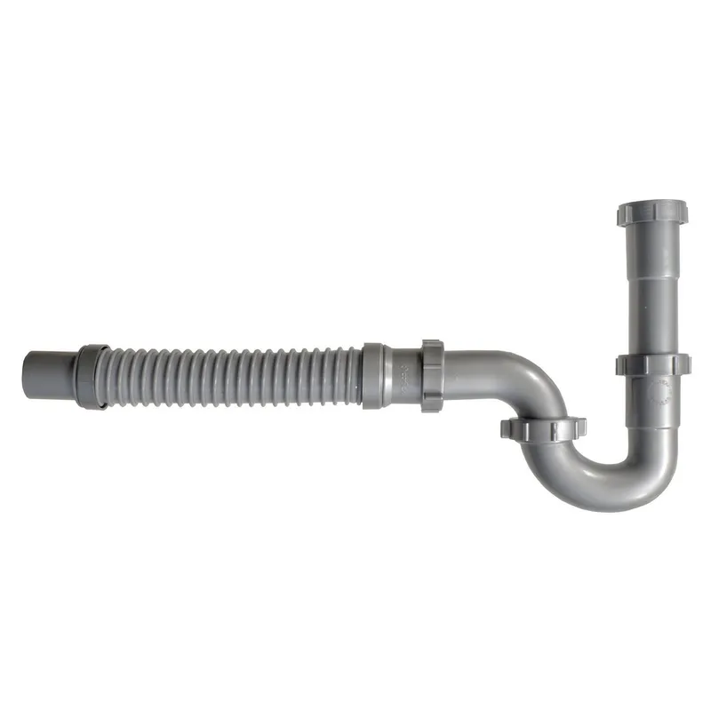 Plomer - Trampa Flexible para Lavabo Bajo Cubierta