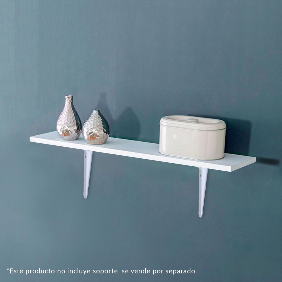 Maderkit - Repisa 120 cm blanco