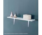 Repisa 120 cm blanco