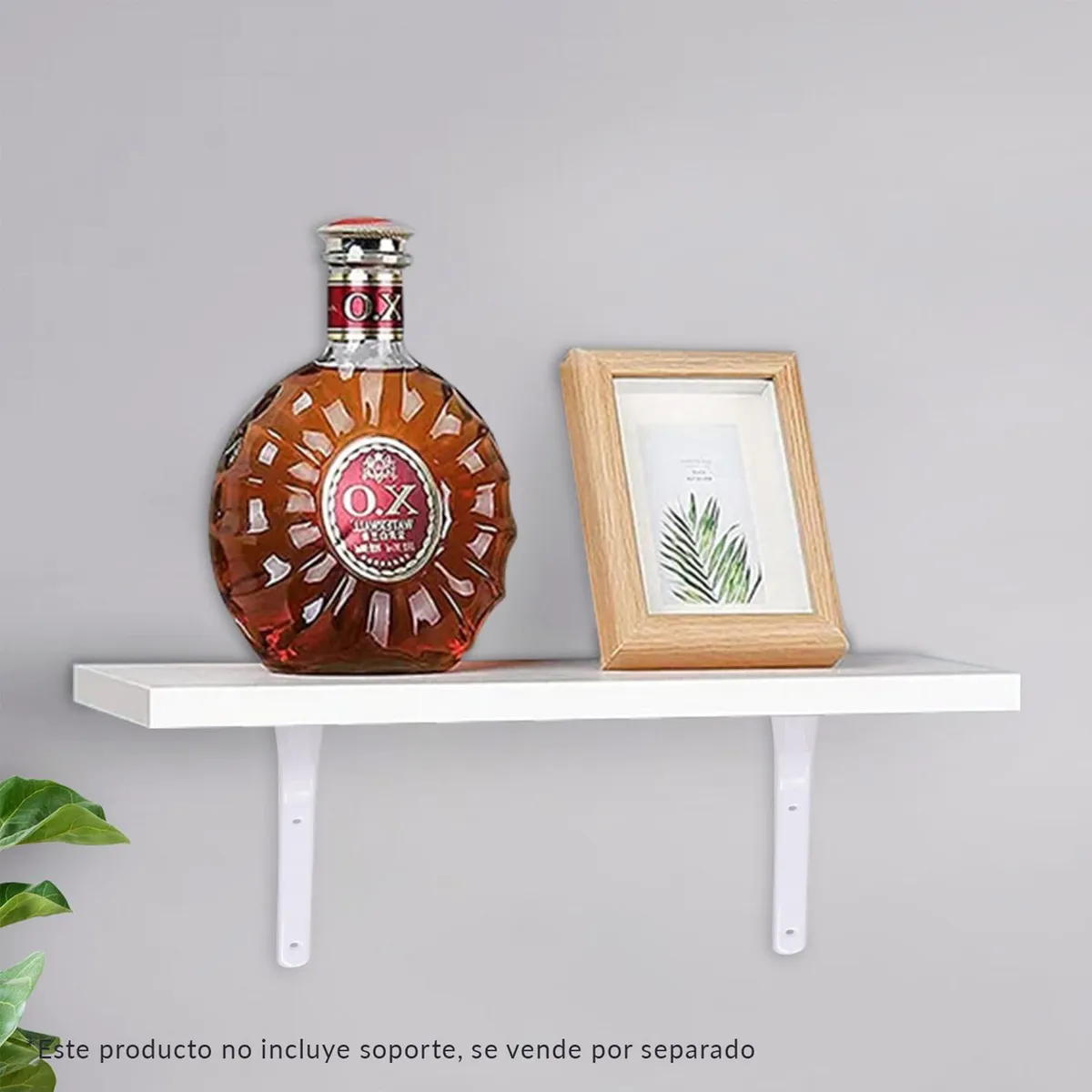 Repisa 60 cm blanco, marca Maderkit - Foto Principal