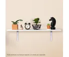 Repisa 80 cm blanco