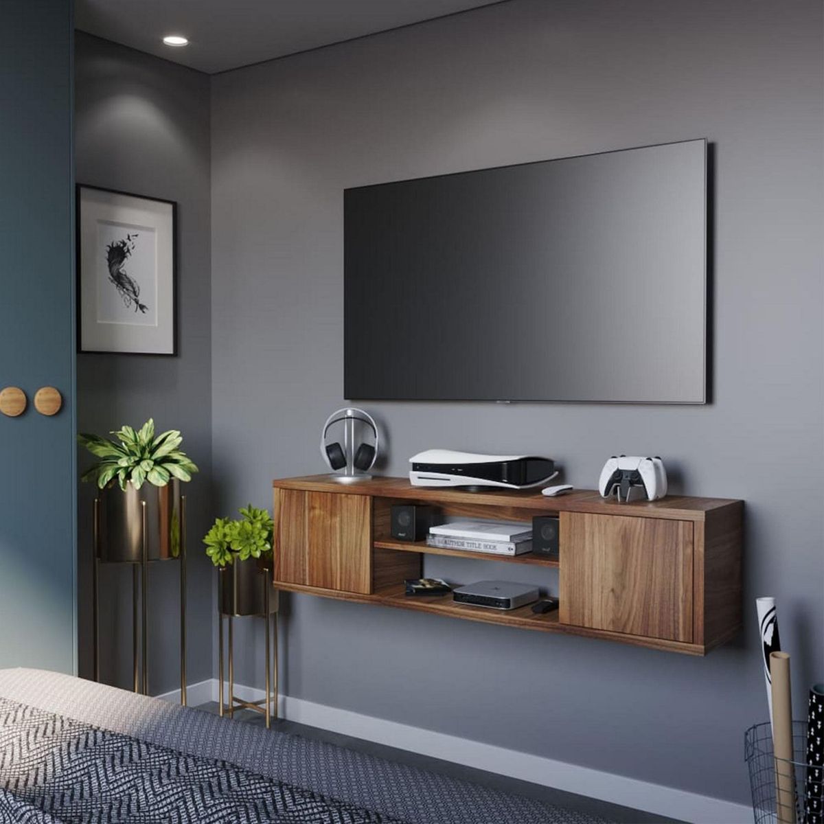 Maderkit - Repisa de TV Good Gales