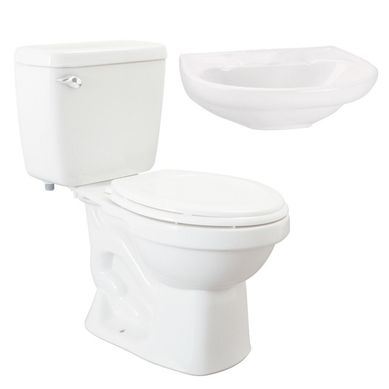 Sanitario con Lavabo Eco Acuacer Blanco