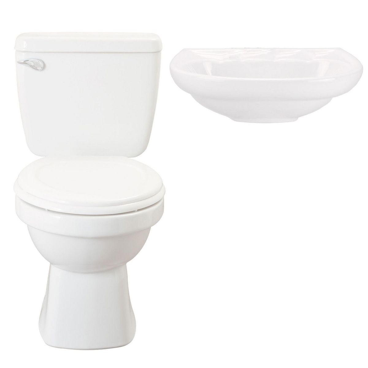 Sanitario con Lavabo Eco Acuacer Blanco, marca Corona - Foto 2