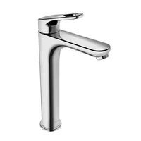 Monomando Alto Koral para Lavabo Color Cromo