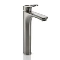 Monomando Alto Koral para Lavabo Color Níquel