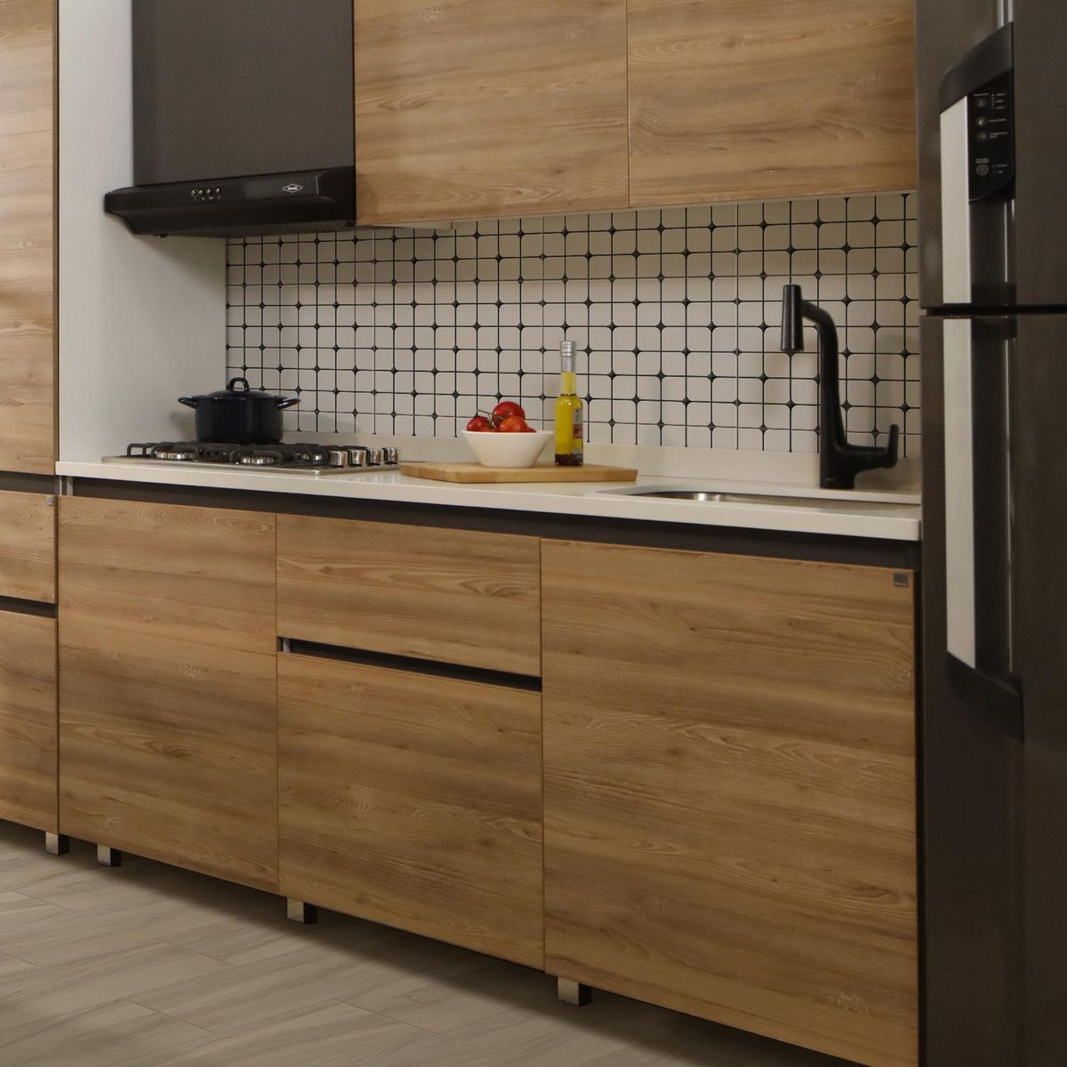 Corona - Monomando De Cocina Color Negro Mate