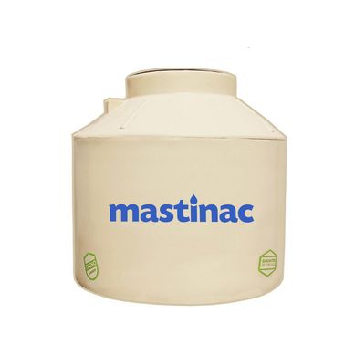 Tinaco tricapa polietileno beige c/accs 750 lts