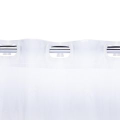 Cortina de Baño Gancho Flex Cristal