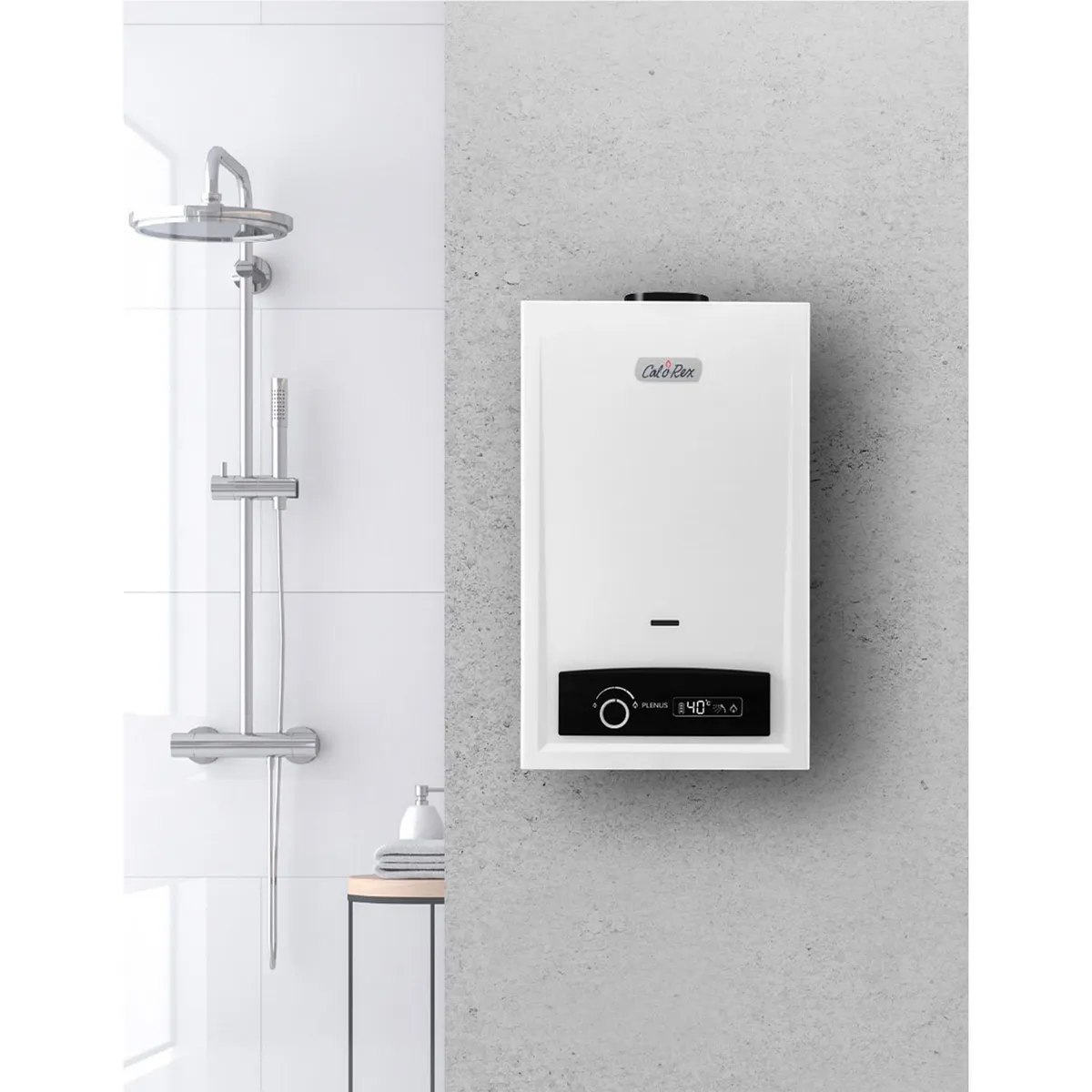 Calorex - Calentador Calorex Instantáneo Plenus 7 L Gas Natural