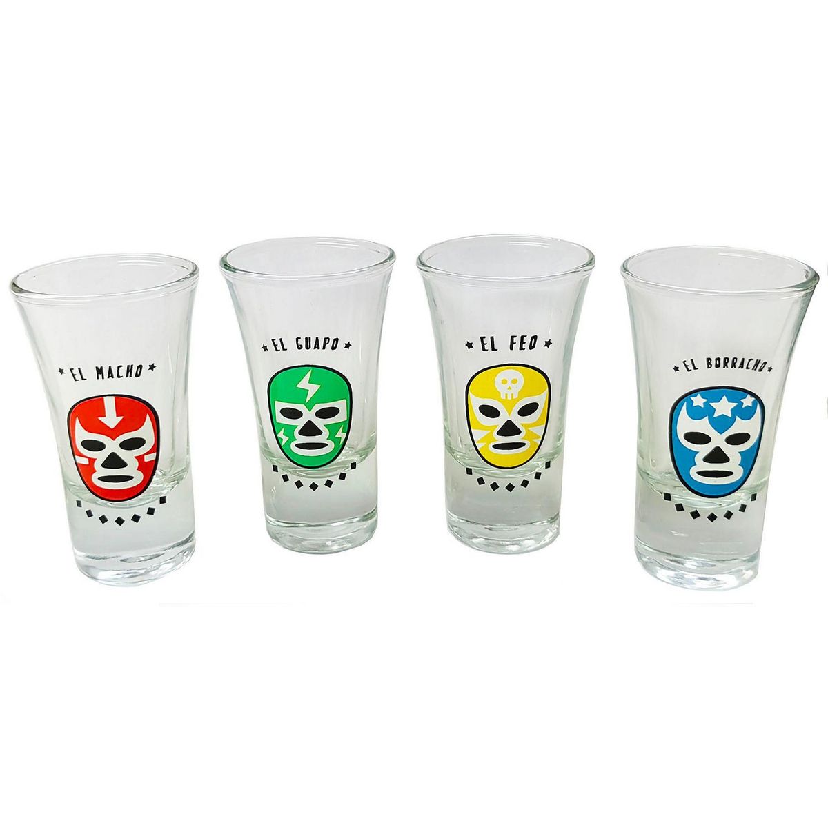 Set tequileros Luchadores, marca Stovmex - Foto Principal