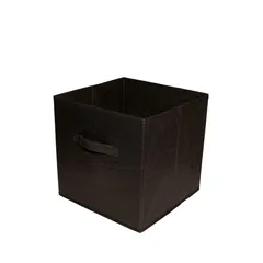 Caja plegable tela negro