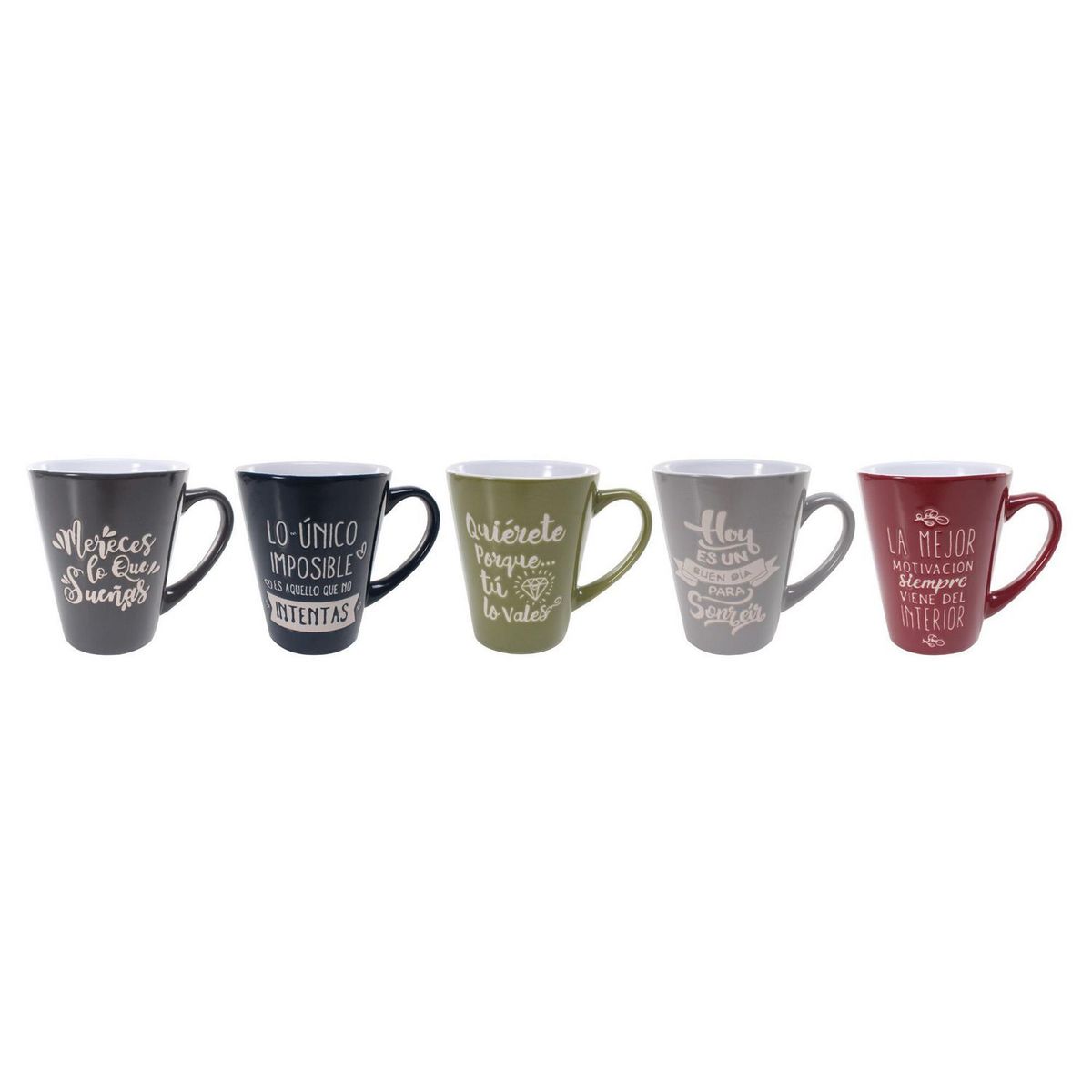 Crown Baccara - Taza 300 mililitros Mod Lovato Lu Cerámica 1 pieza