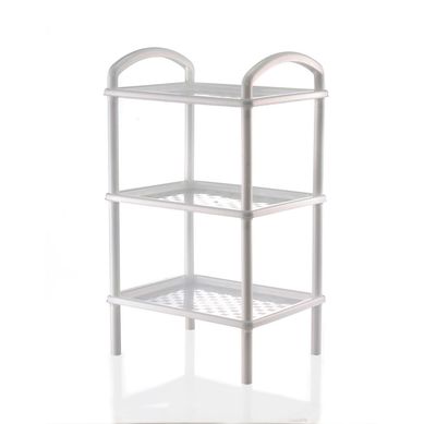 Estante rectangular con 3 niveles