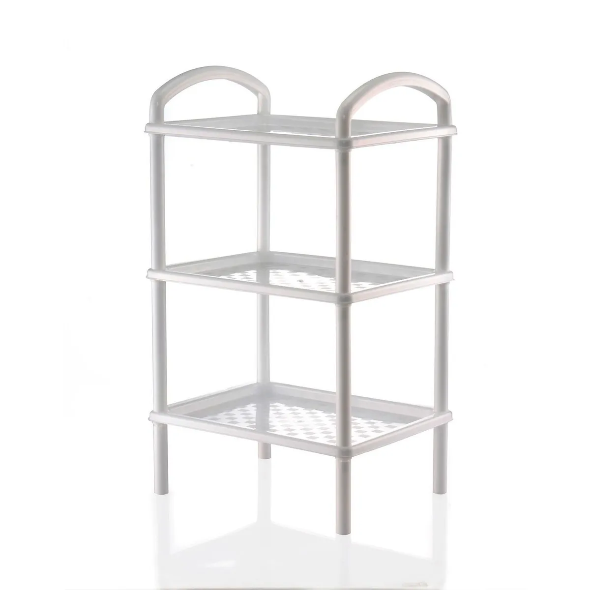 Italhome - Estante rectangular con 3 niveles