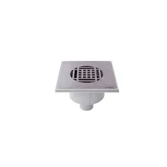 Coladera Compacta Rejilla Inoxidable