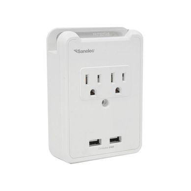 Supresor Sanelec 110J 2 USB