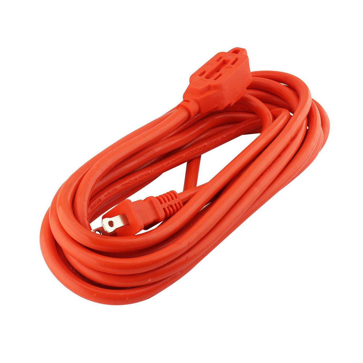 Sanelec - Extensión Uso Rudo 5M Naranja 2X16
