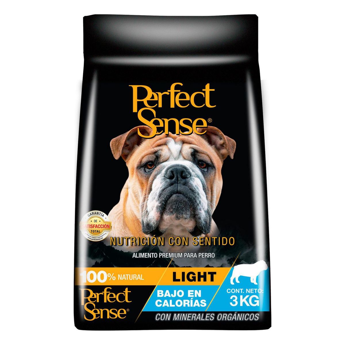 Perfect Sense - Alimento Light para Todas las Razas 3 Kg
