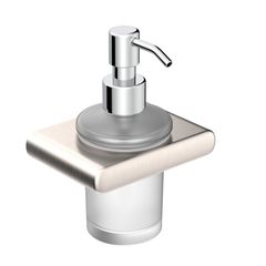 Dispensador de jabón LIQUID acabado níquel