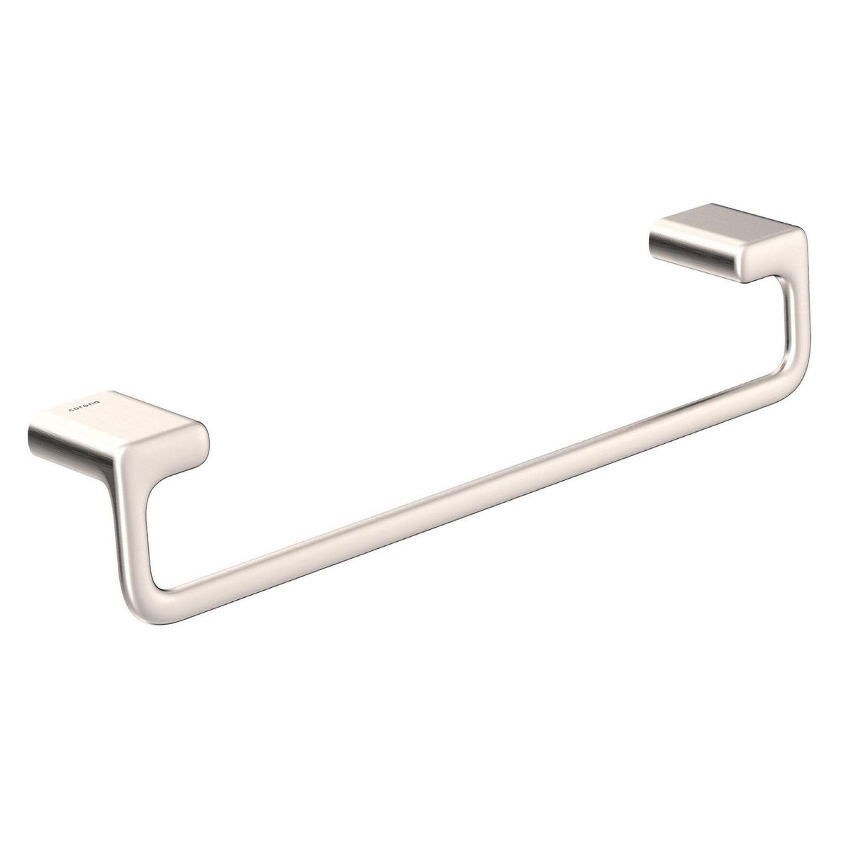 Corona - Toallero de barra larga acabado níquel