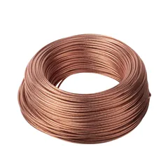 Cable de Cobre Desnudo Suave 10 AWG 19 Hilos