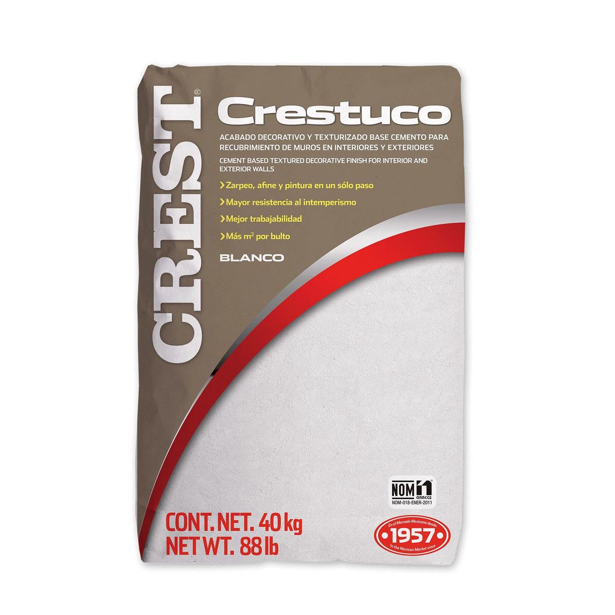 Crestuco Blanco 40 kg, marca Crest - Foto Principal