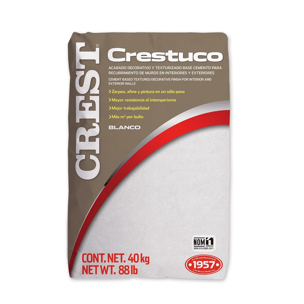 Crestuco Blanco 40 kg, marca Crest - Foto Principal