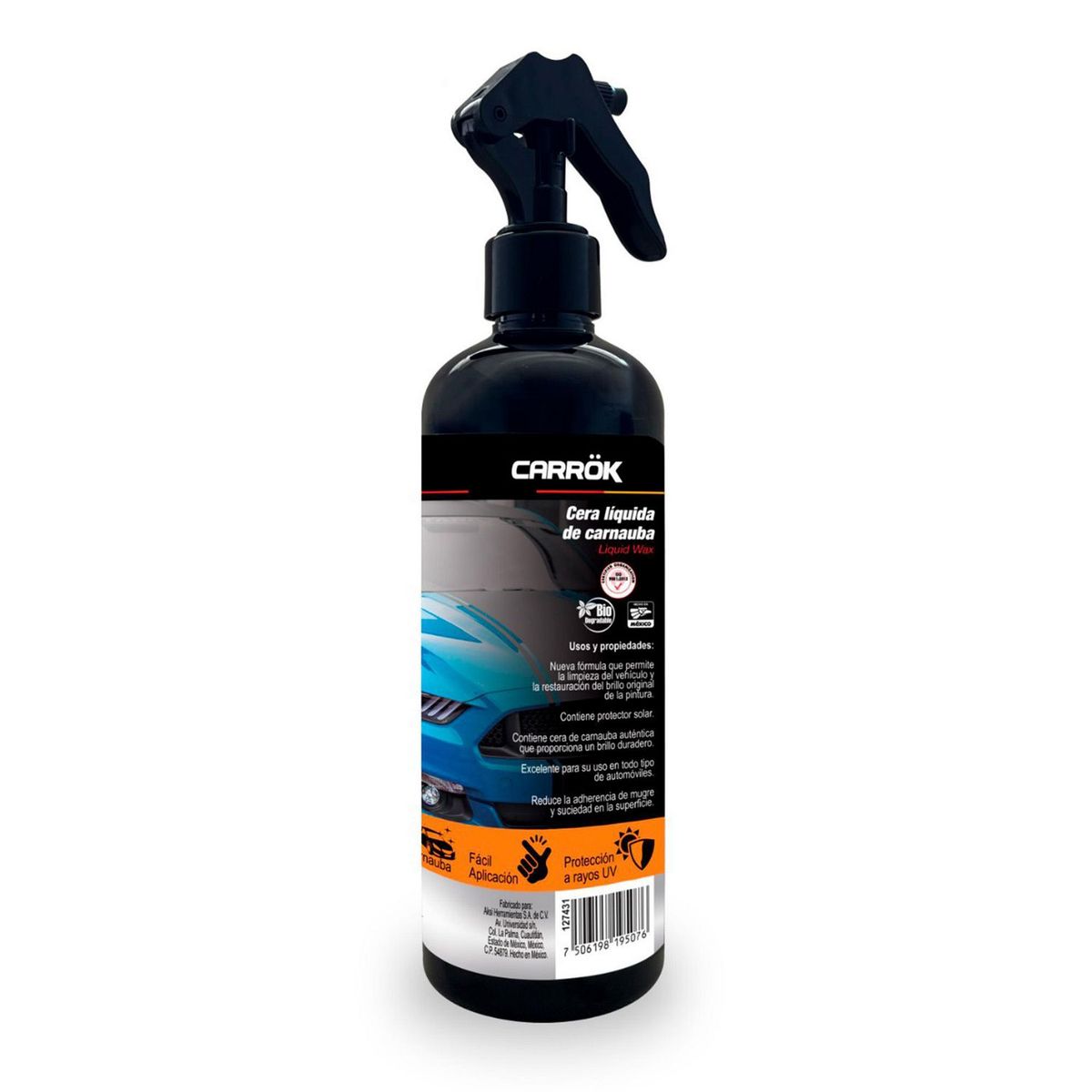 Cera Líquida de Carnauba, marca Carrok - Foto Principal
