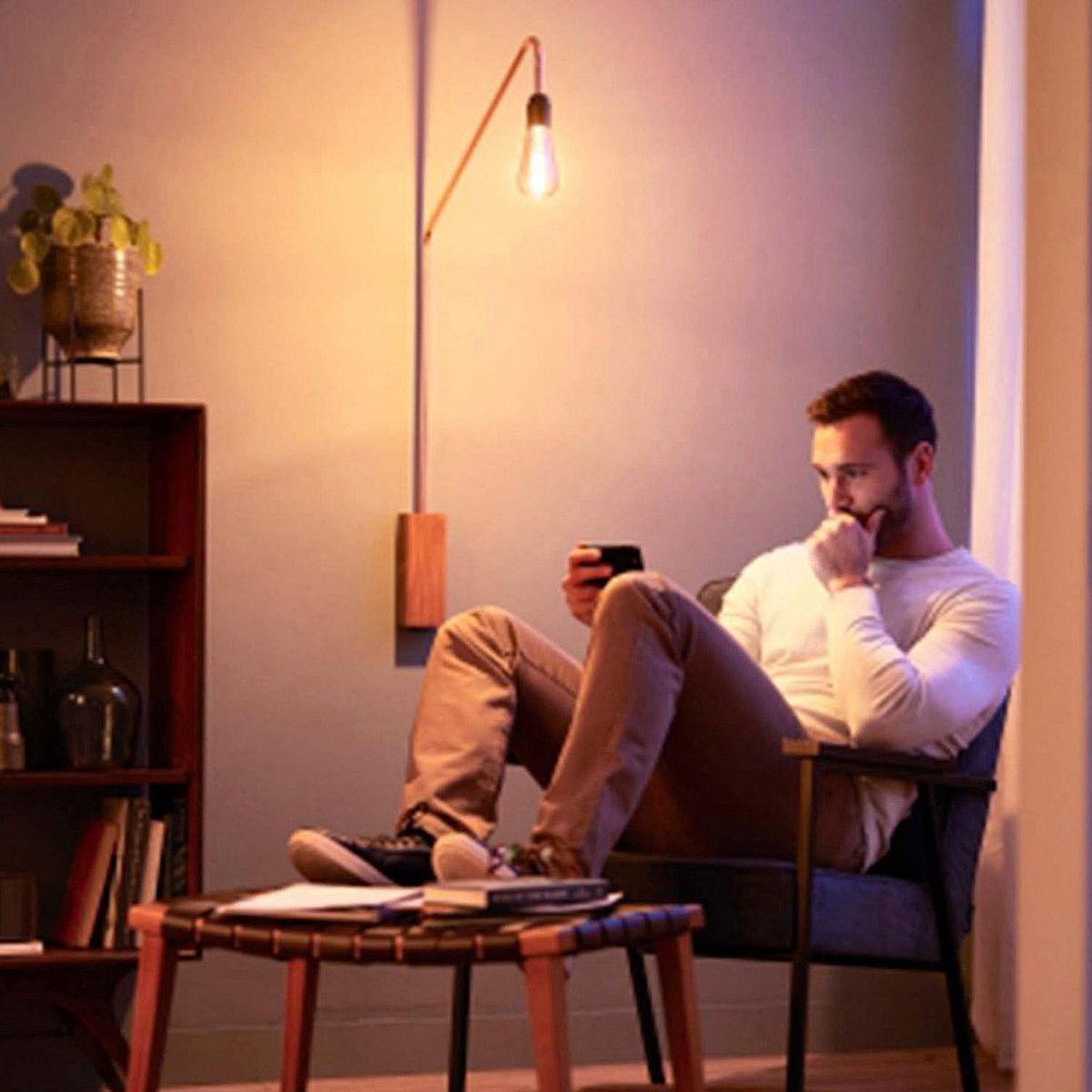 Philips - Pack de 2 Focos Vintage E27