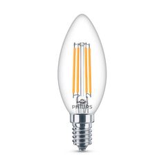 Foco Led Vela Filamento E14 4.5W Luz Fría