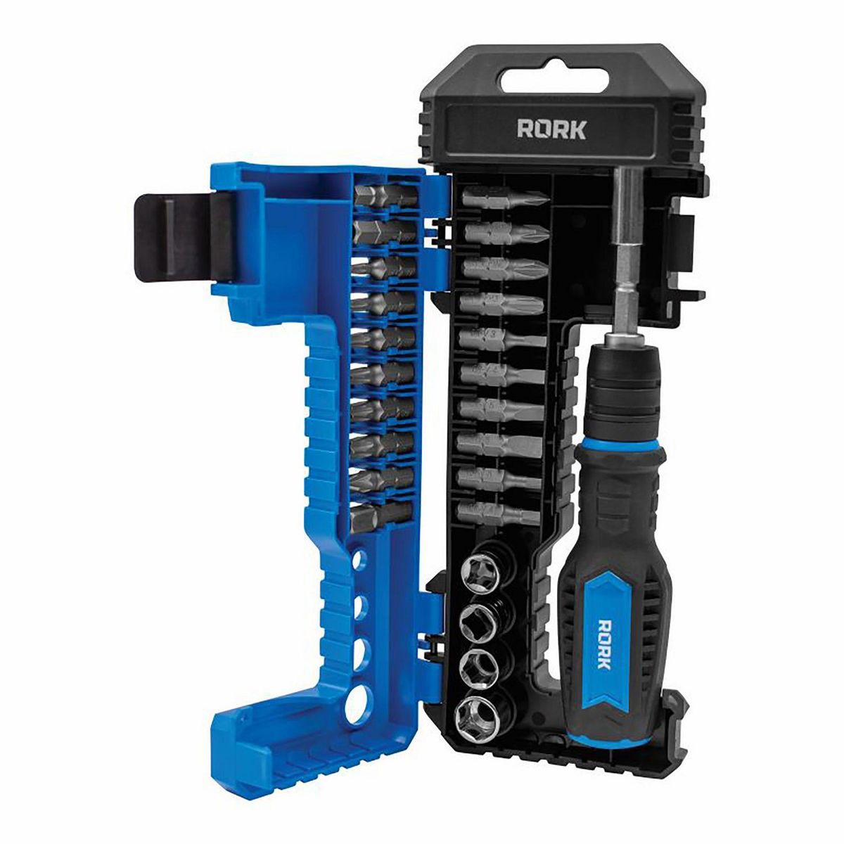 Rork - Kit de Desarmadores Extension Kit Dados 25 Piezas