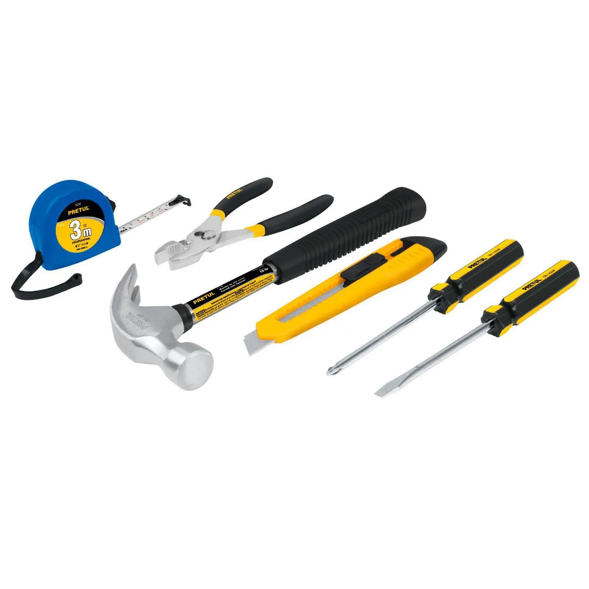 Pretul - Juego Casero de Herramientas 6 Piezas Pretul