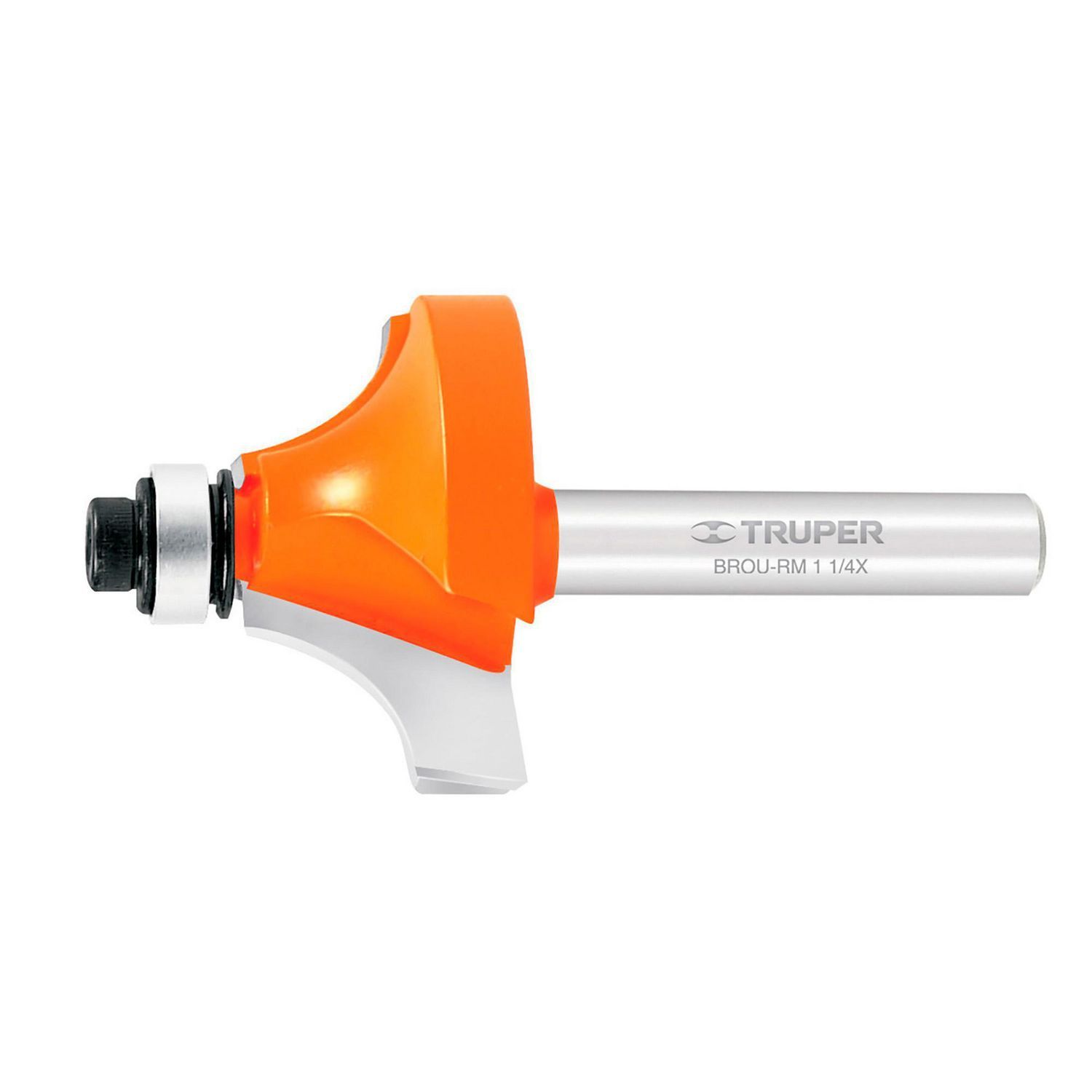 Truper - Broca para Router Redondeado con Moldura 1-1/4" con Balero