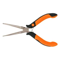 Pinza de Punta de Aguja 5" con Mango Comfort Grip