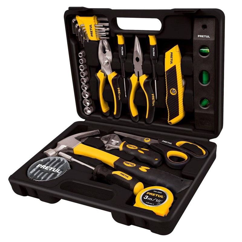 Pretul - Juego de Herramientas Comfort Grip 42 Piezas Pretul