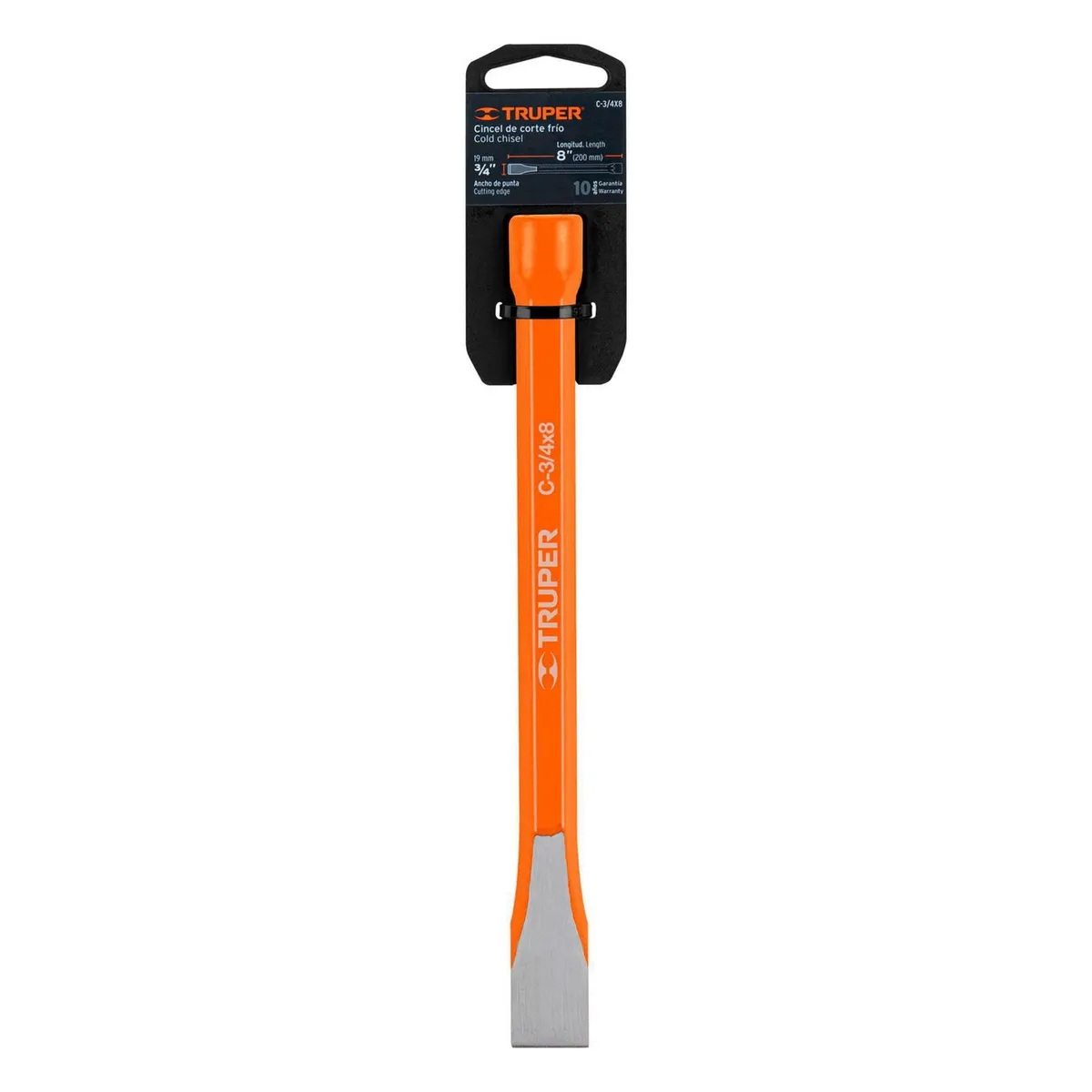 Cincel de Corte Frío 3/4 X 8", marca Truper - Foto 2