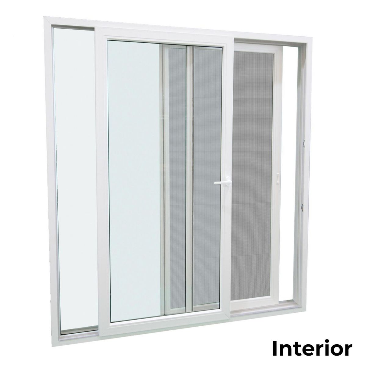 MERIDIAN PRO - Ventanal PVC blanco180X200