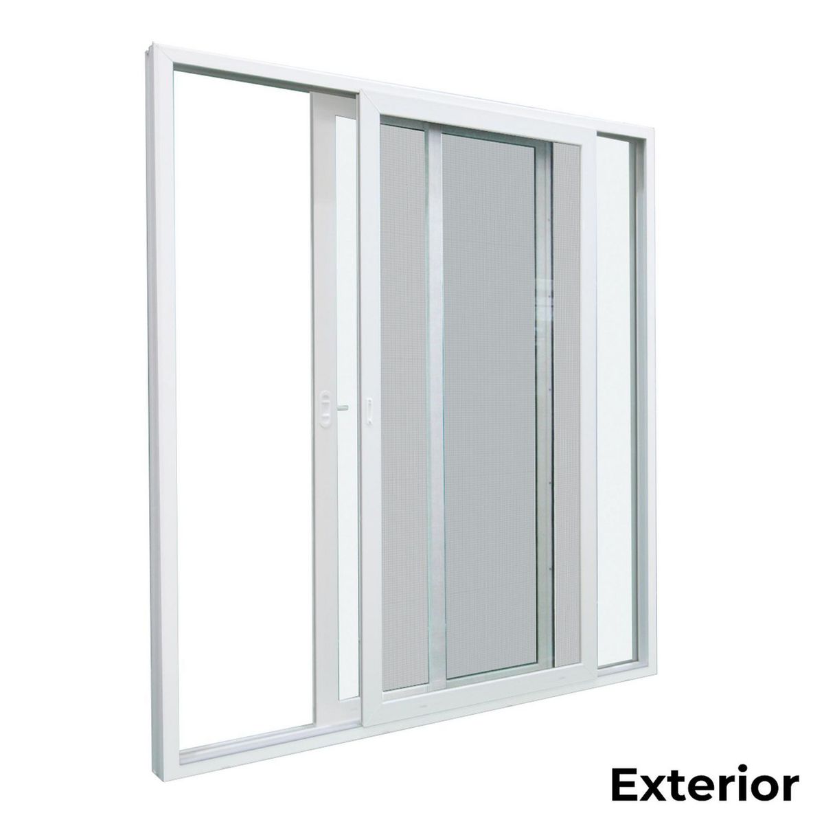 MERIDIAN PRO - Ventanal PVC blanco180X200