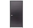 Puerta Tambor MDF Capri Rauteada Chocolate 70 x 213 cm