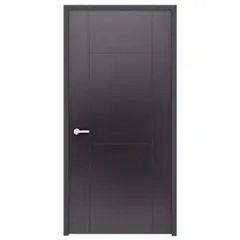 Puerta Tambor MDF Capri Rauteada Chocolate 70 x 213 cm
