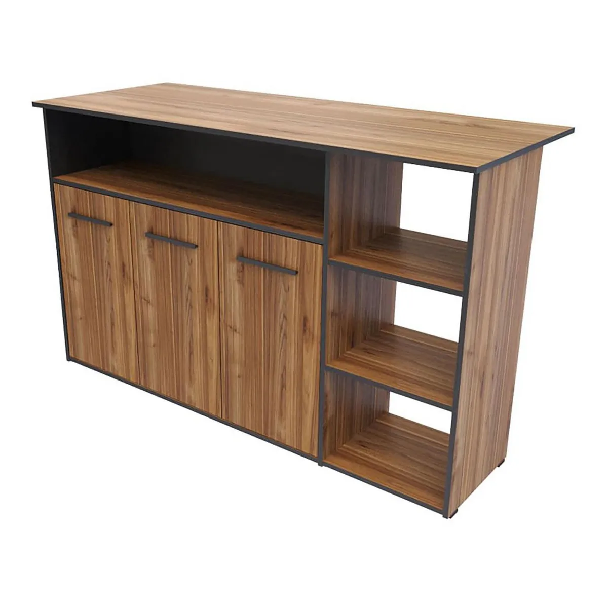 Practimac - Barra de Cocina LOG Wenge